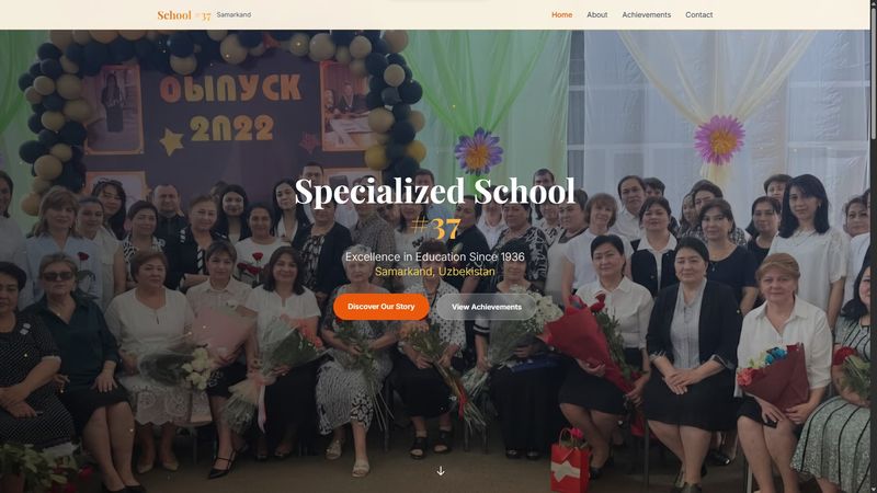 Screenshot of school-37.com